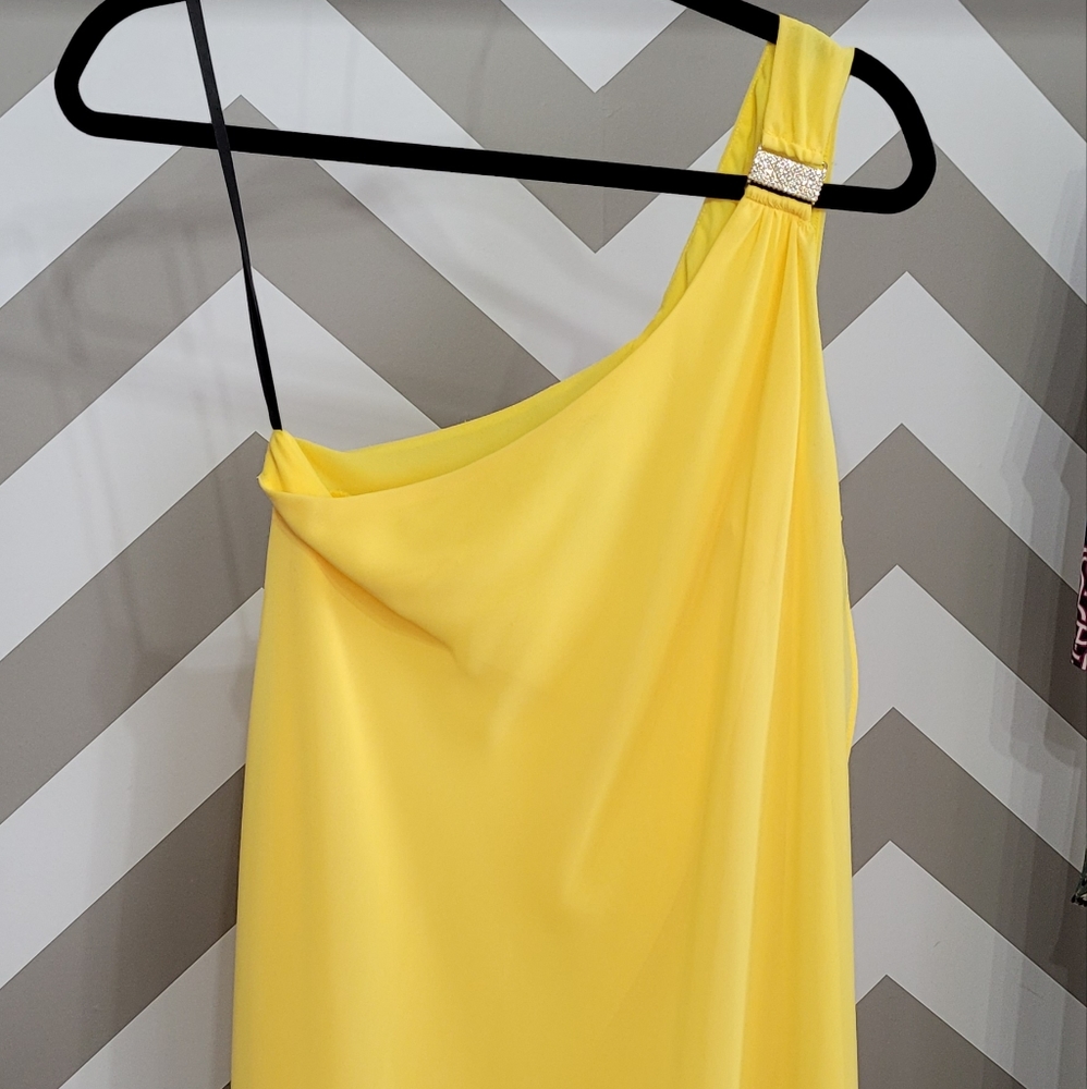 Y2K Women's Size 4 Laundry by Shelli Segal yellow dress